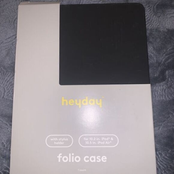 -NEW- Heyday Apple iPad Air 10.5 inch and Pencil Case - Black - Picture 1 of 3